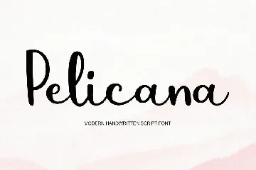 Pelicana font