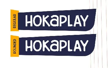 Hokaplay  Playful Display Font