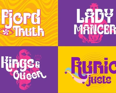 KAYINO | Groovy Retro Font
