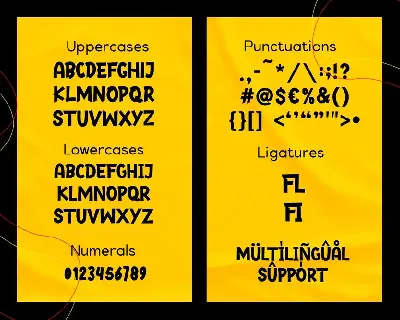 Graphone - Casual Allcaps Sans font