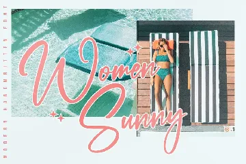 Beach Paradise Modern Handwritten Font