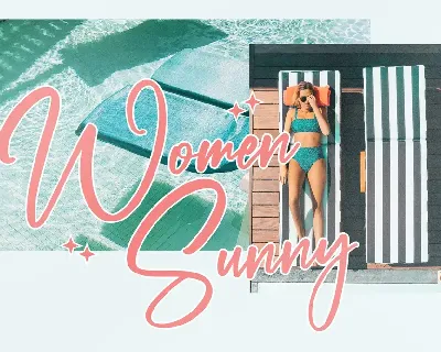 Beach Paradise Modern Handwritten Font