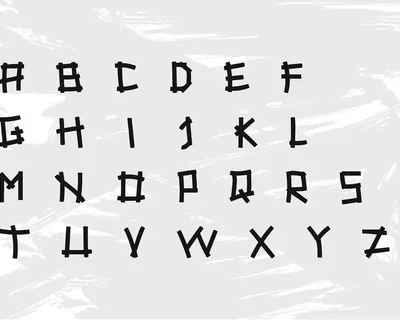 SABURAI - Japanese Font Style