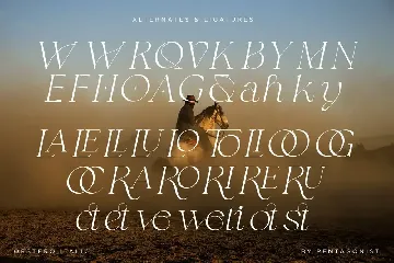 Qestero | Exotic Display Font