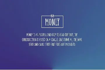 Monly Font