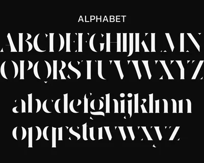CAVIER - A Modern Minimalist Font