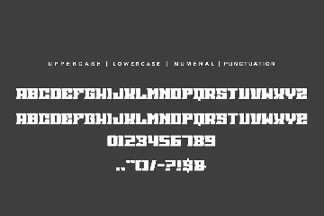 Bold Speedy font