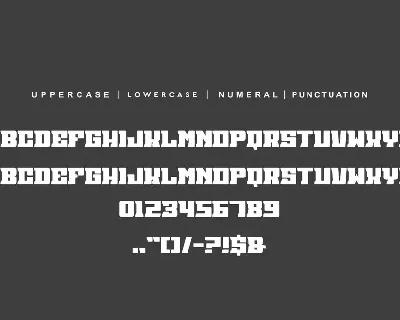 Bold Speedy font