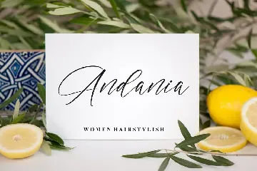 Amatera Hours Modern Signature Font