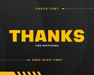 Fhayu font