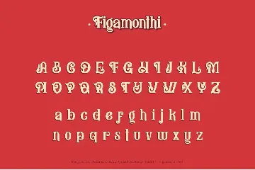 Figamonthi font