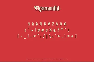 Figamonthi font