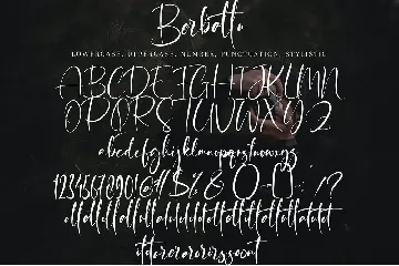 Berbattu font