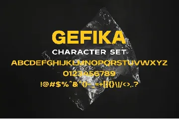 Gefika â€“ Modern Sans Serif font