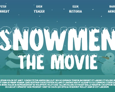 Snowy Season - Kids Font