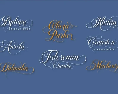 Khatija Calligraphy font