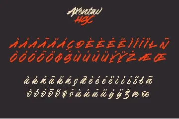 Axentav HSC font