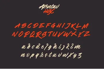 Axentav HSC font