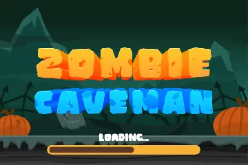 Caveman - Gaming Font