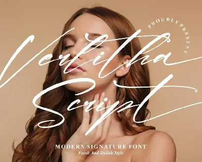 Verlitha Script Modern Signature Font