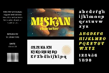 Miskan font