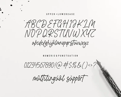Pushbacks  Script Font