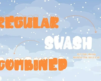 Snowky Brush font