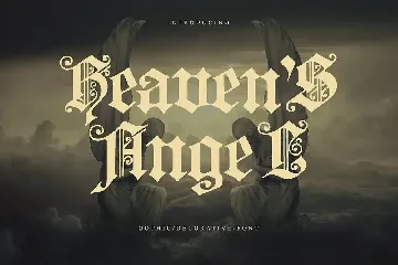 HeavensAngel - Gothic Fonts
