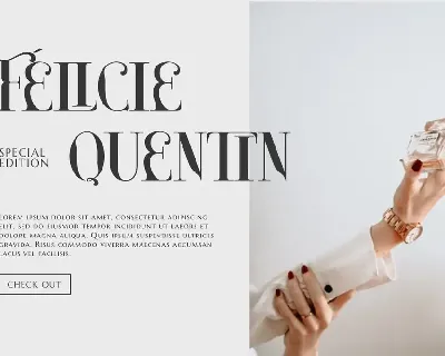 Jeteveux Modern Serif font