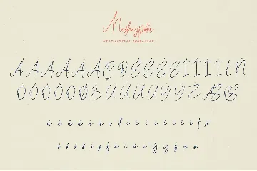 Meshypota font