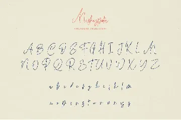 Meshypota font