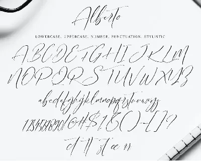 Alberto font