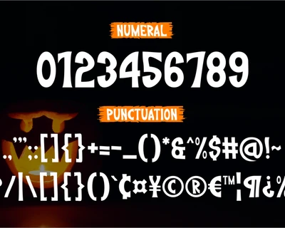 Holloweend - Modern Spoky Font