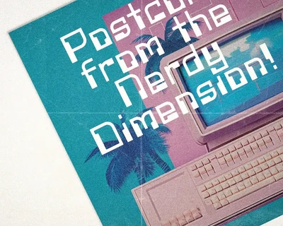 Digital Dreamer - 1980s Computer Typeface font