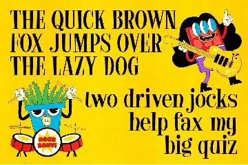 Jazzybam - Vintage Comical Serif Fonts