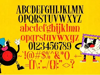 Jazzybam - Vintage Comical Serif Fonts