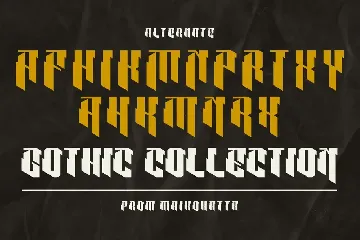 RUGOISH - Blackletter Font