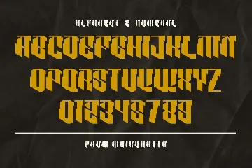 RUGOISH - Blackletter Font