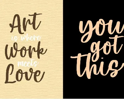 Artsy - Handwritten Font