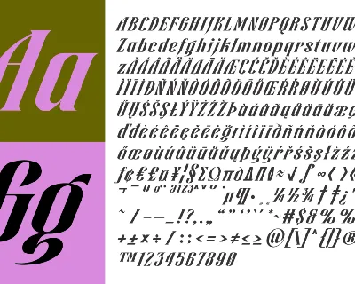 Billguva font