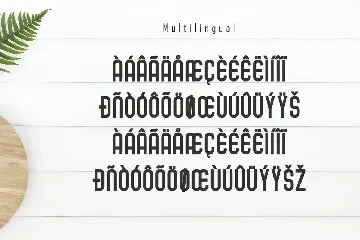 Cafiloser - Modern Sans Serif font