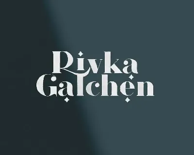 Opentype ligature font