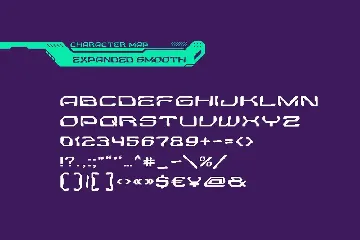 AiTech Smooth Expanded Font