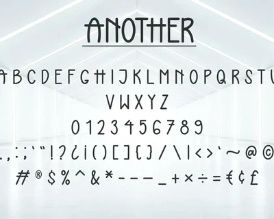 Another font