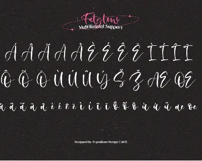 Futglow font