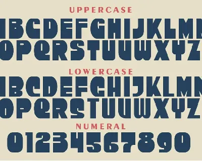 Bloop Herfit font