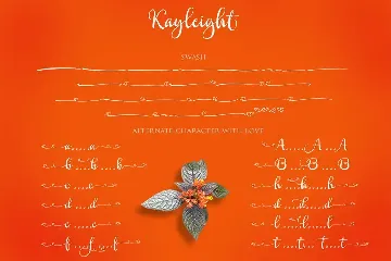 KAYLEIGHT Script font