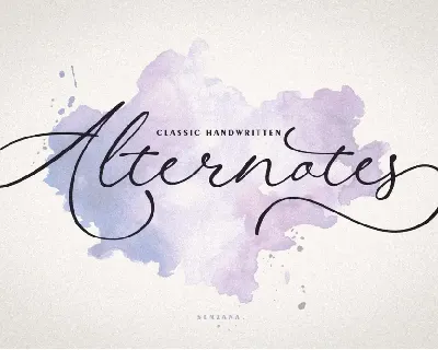 Alternotes font