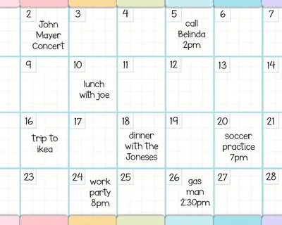 Digital Planner Font