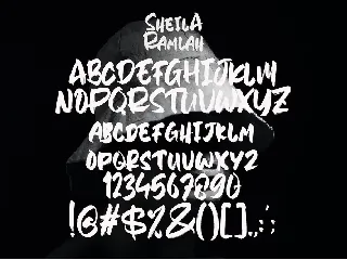 Sheila Ramlah font